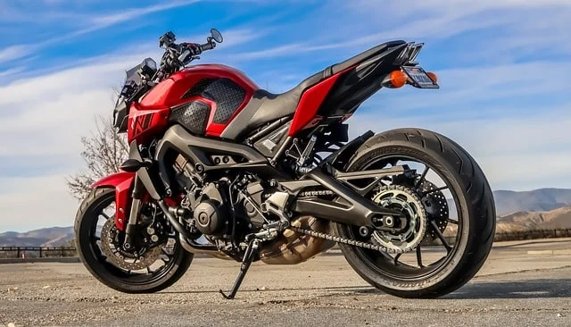 Motorcycle rider feeling confident while wearing protective gear