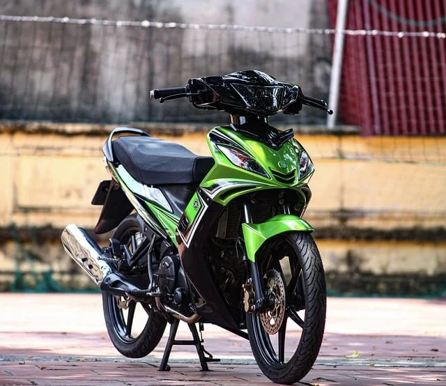 High-visibility motorcycle gear enhancing rider visibility