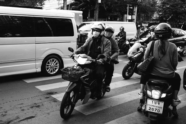 Electric motorcycle highlighting cost efficiency