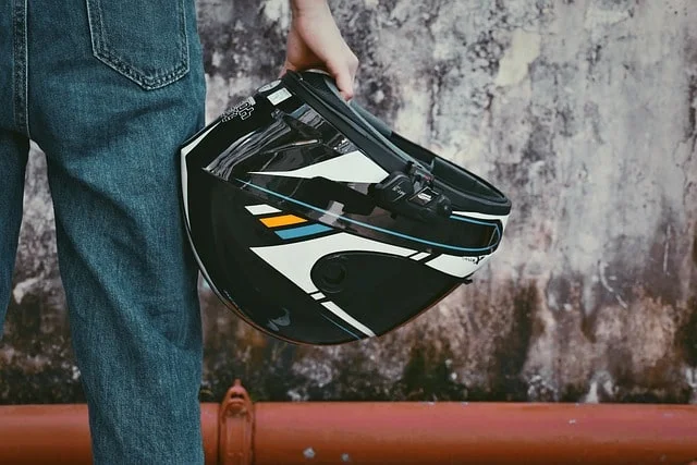 Motorcycle equipped with Advanced Rider Assistance Systems