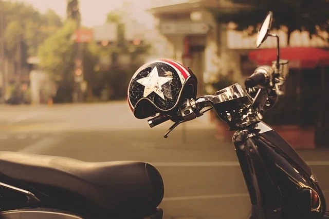 Motorcycle with lightweight materials and aerodynamic design