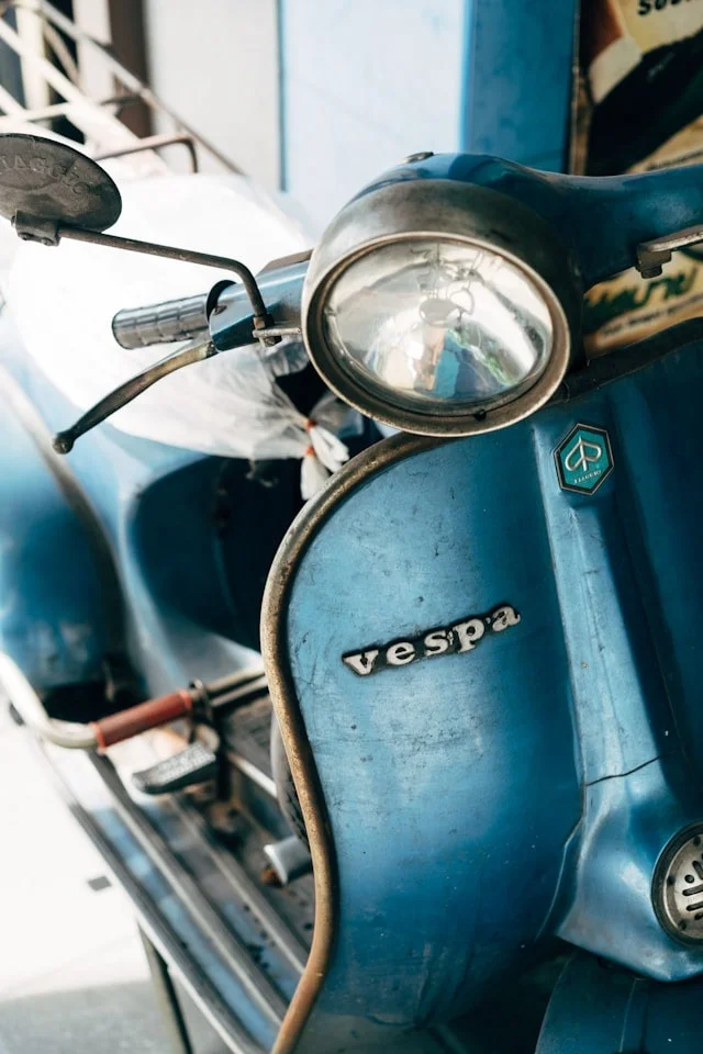 Motorcycle rider adapting to different weather conditions